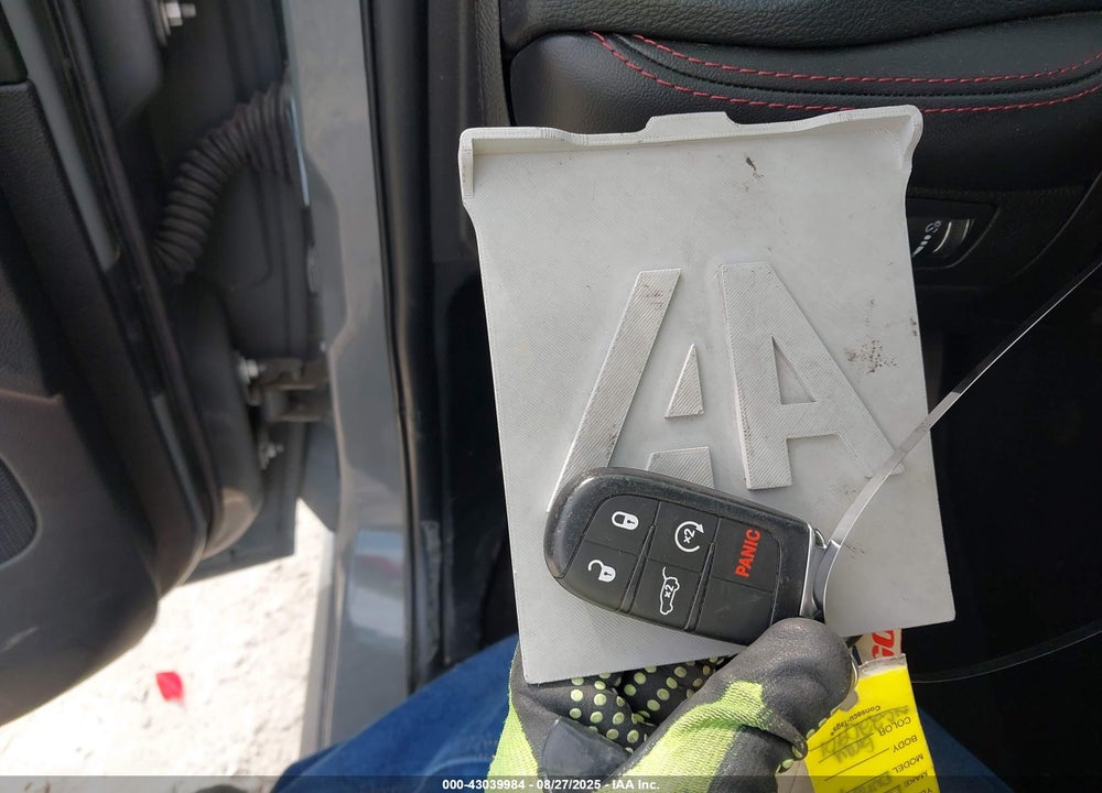 2022 DODGE DURANGO VIN: 1C4SDJCT9NC220901
