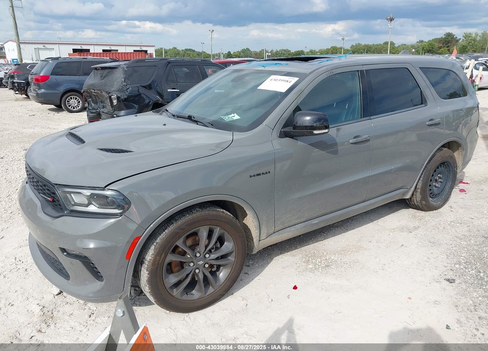 2022 DODGE DURANGO VIN: 1C4SDJCT9NC220901