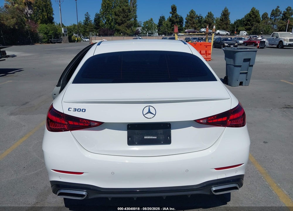 2022 MERCEDES-BENZ C 300 SEDAN VIN: W1KAF4GB9NR036330