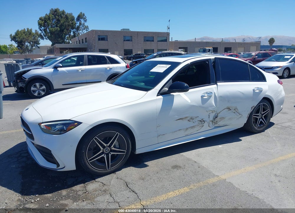2022 MERCEDES-BENZ C 300 SEDAN VIN: W1KAF4GB9NR036330