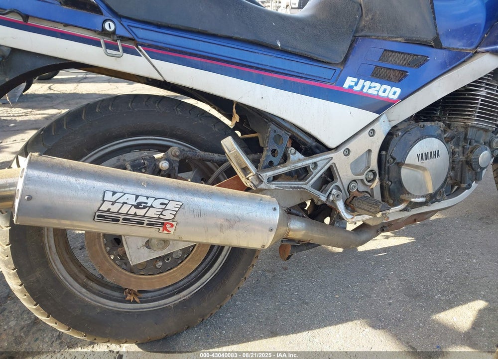 1991 YAMAHA FJ1200 VIN: JYA4AHC02MA003115