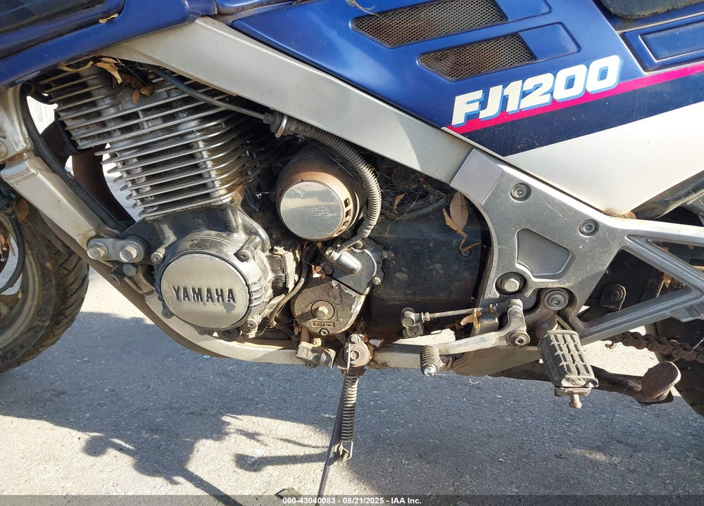 1991 YAMAHA FJ1200 VIN: JYA4AHC02MA003115