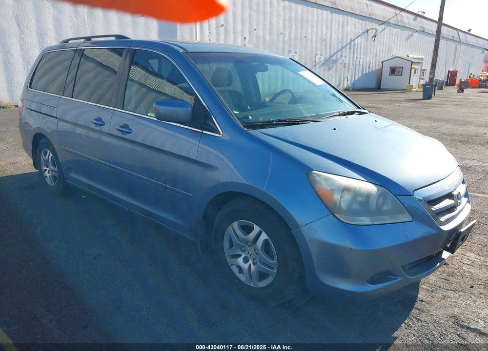 2007 HONDA ODYSSEY EX-L VIN: 5FNRL38687B100562