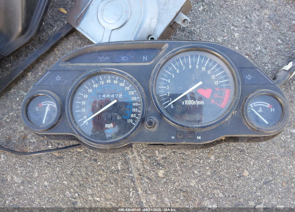 2004 KAWASAKI ZX600 E VIN: JKAZX4E124B521575