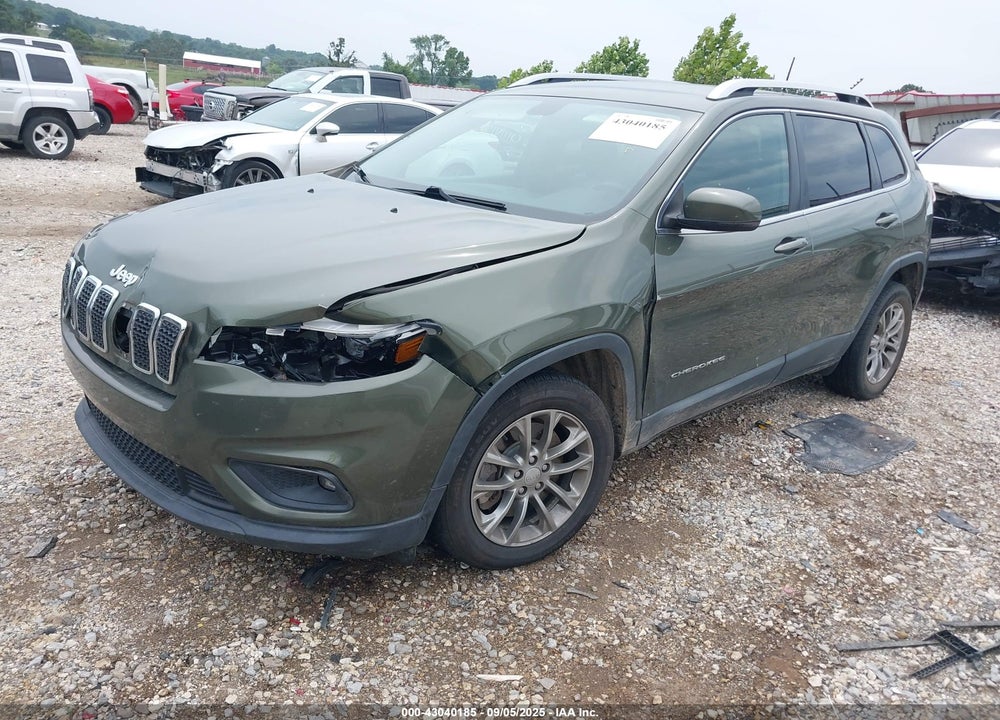 2019 JEEP CHEROKEE LATITUDE PLUS FWD VIN: 1C4PJLLB3KD296413