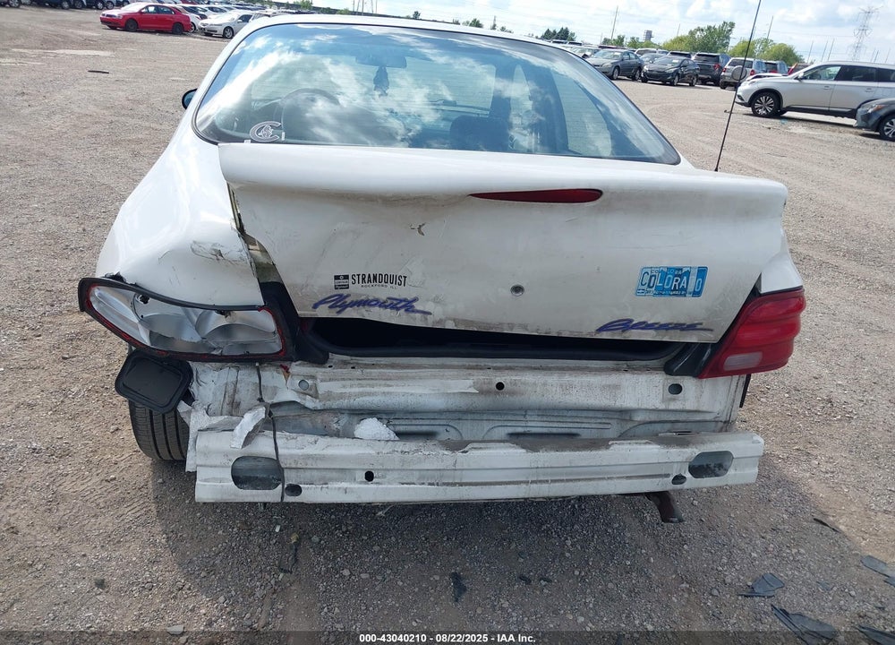 1997 PLYMOUTH BREEZE VIN: 1P3EJ46C8VN564159