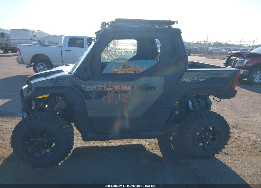 2025 POLARIS XPEDITION XP 1000 NORTHSTAR EDITION VIN: 3NSG2W990SM184836