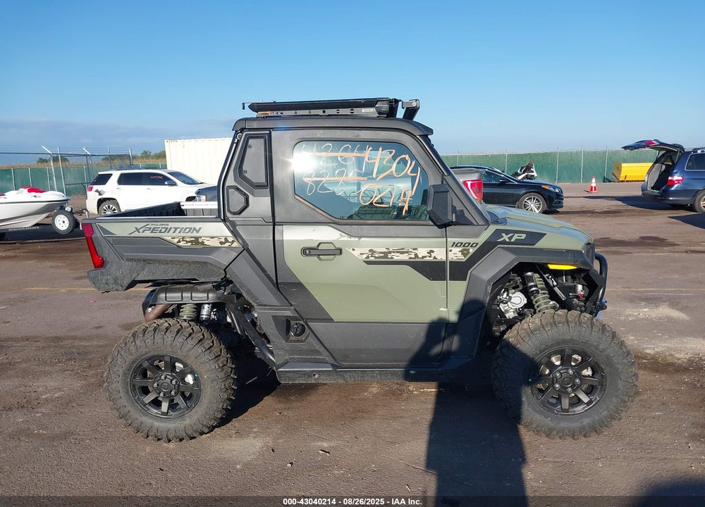 2025 POLARIS XPEDITION XP 1000 NORTHSTAR EDITION VIN: 3NSG2W990SM184836