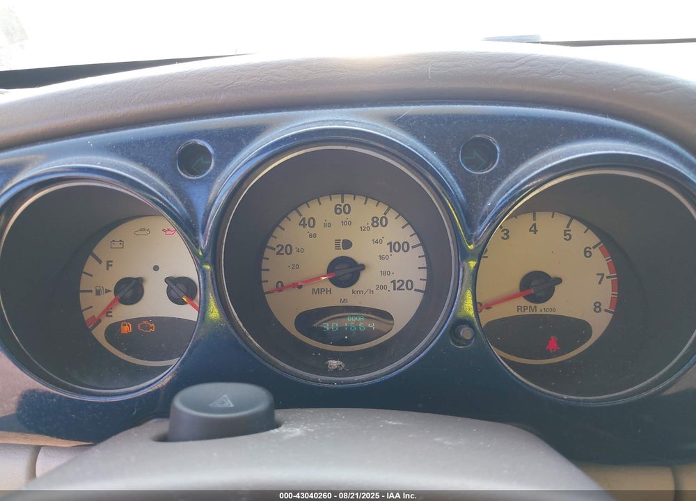 2003 CHRYSLER PT CRUISER VIN: 3C4FY48BX3T640563