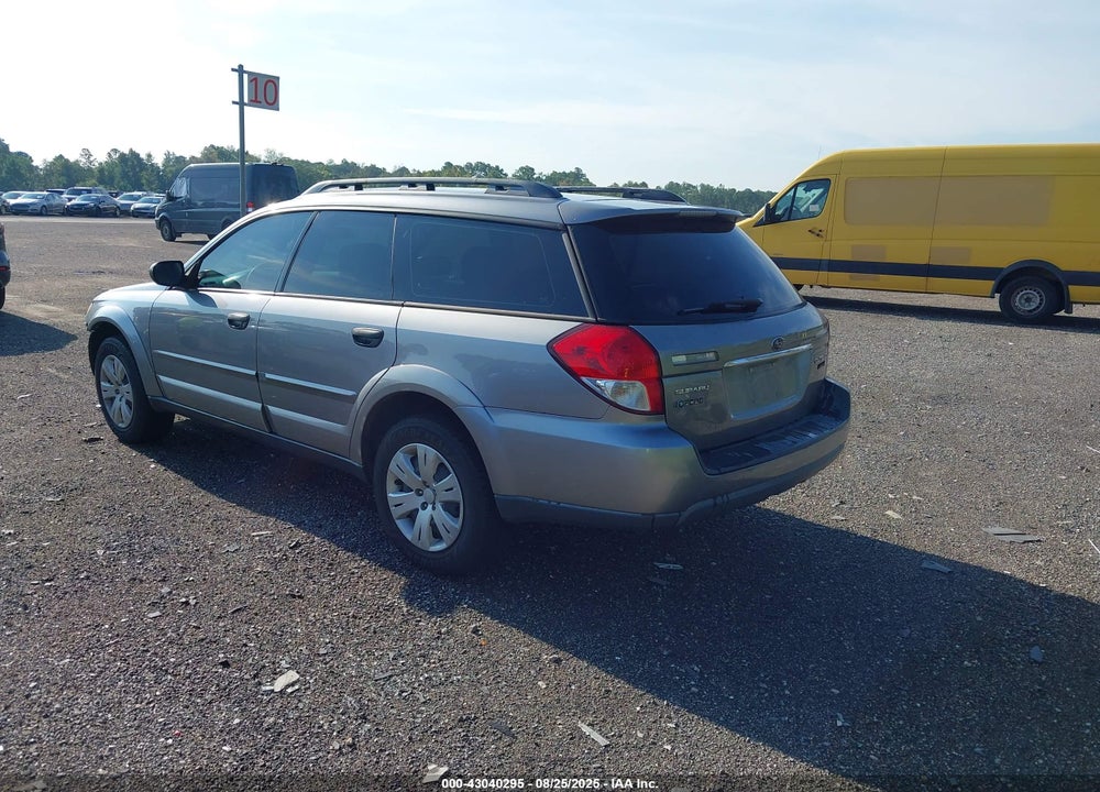 2008 SUBARU OUTBACK VIN: 4S4BP60CX87358688