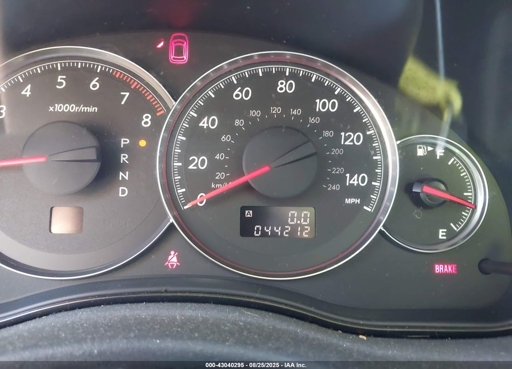 2008 SUBARU OUTBACK VIN: 4S4BP60CX87358688