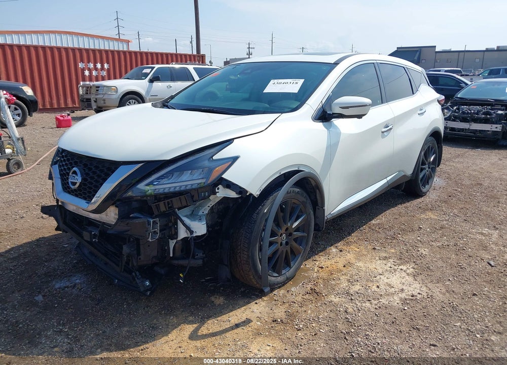 2022 NISSAN MURANO VIN: 5N1AZ2CJ3NC114909