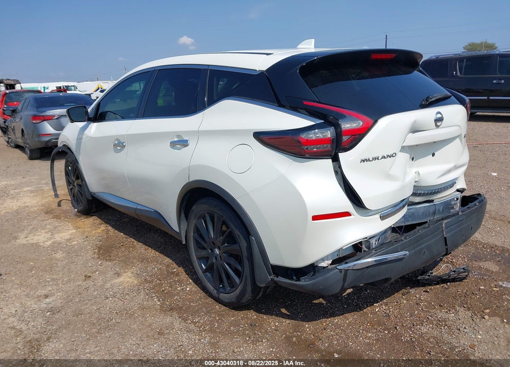2022 NISSAN MURANO VIN: 5N1AZ2CJ3NC114909