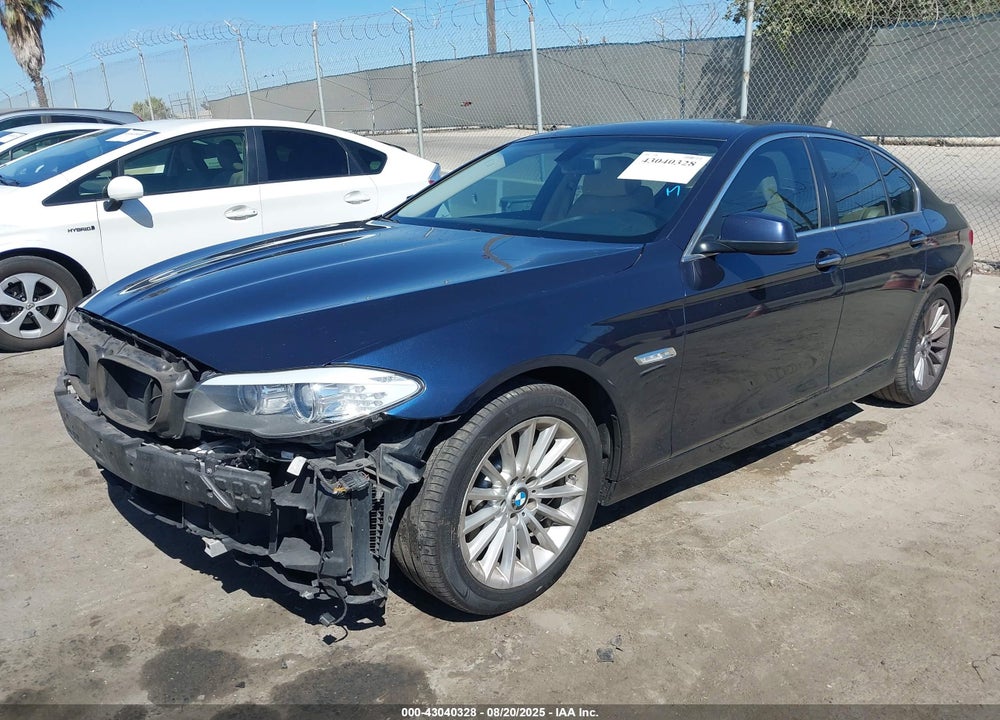 2013 BMW 5 SERIES VIN: WBAFR7C51DDU78858