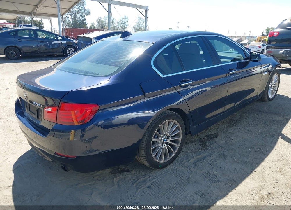 2013 BMW 5 SERIES VIN: WBAFR7C51DDU78858
