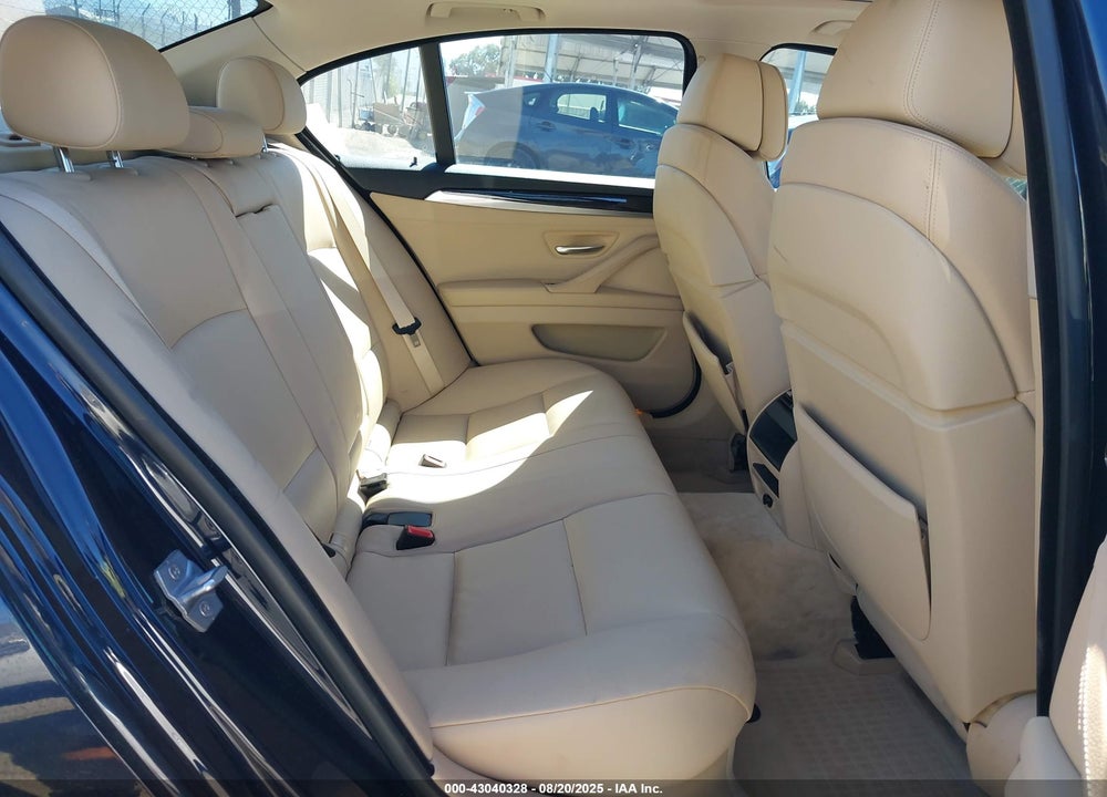 2013 BMW 5 SERIES VIN: WBAFR7C51DDU78858