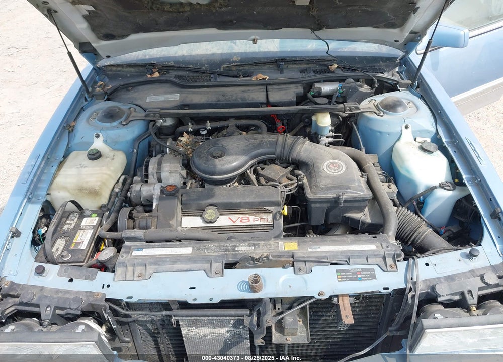1992 CADILLAC DEVILLE VIN: 1G6CD53B1N4332589