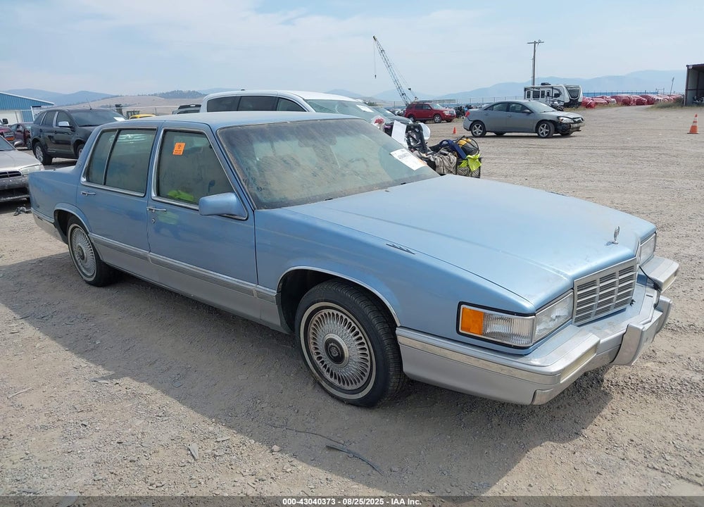 1992 CADILLAC DEVILLE VIN: 1G6CD53B1N4332589
