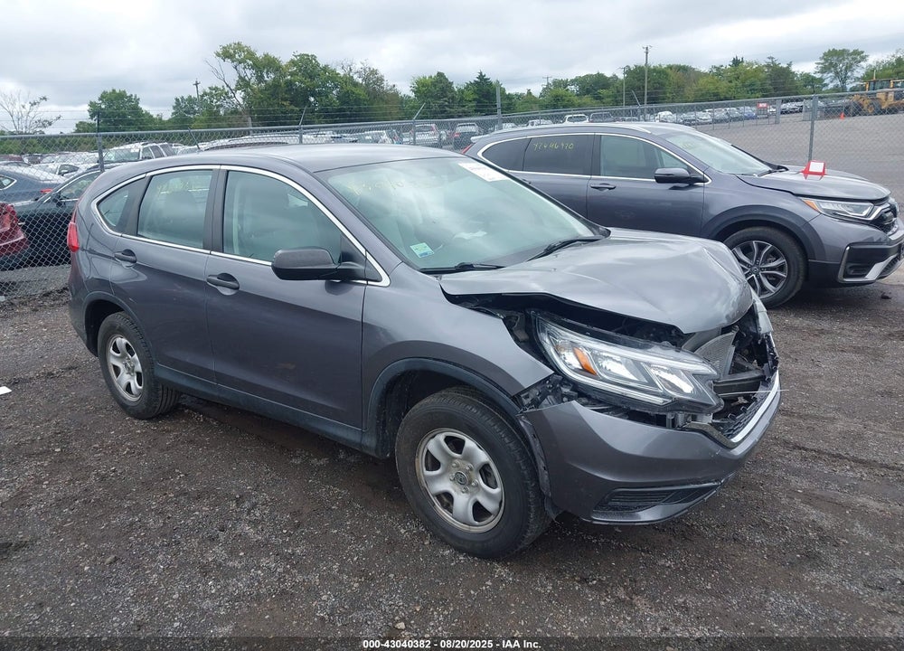 2016 HONDA CR-V LX VIN: 5J6RM4H32GL077120