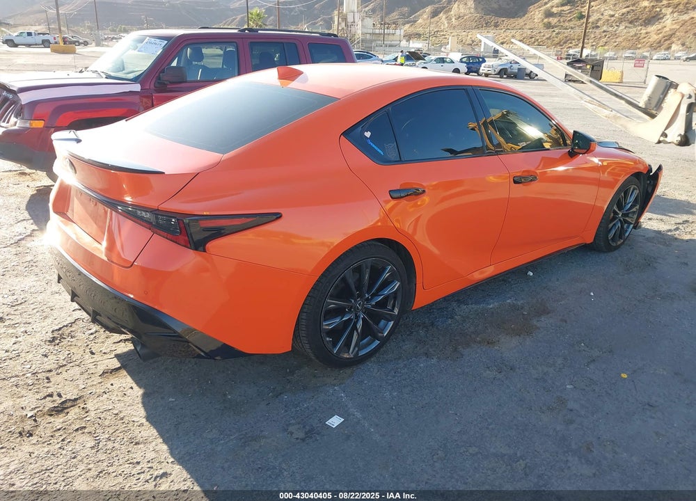 2022 LEXUS IS 350 F-SPORT VIN: JTHGZ1B21N5056577