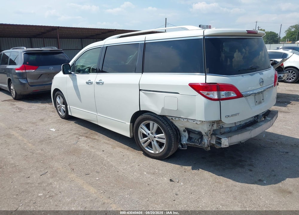 2014 NISSAN QUEST LE/S/SL/SV VIN: JN8AE2KPXE9107205