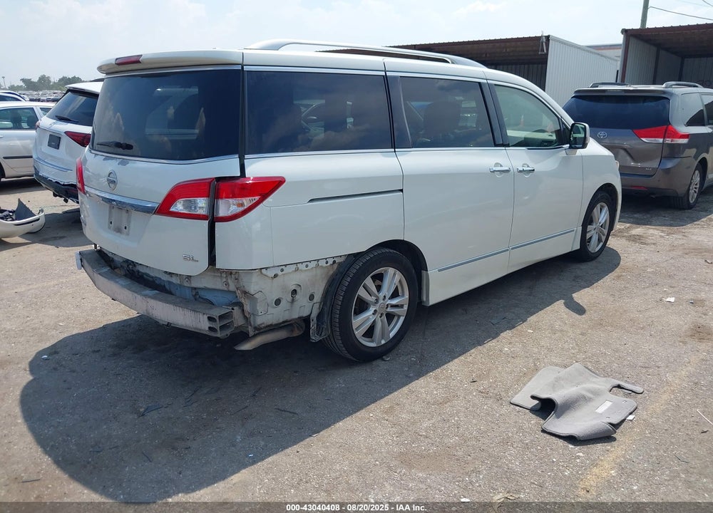 2014 NISSAN QUEST LE/S/SL/SV VIN: JN8AE2KPXE9107205