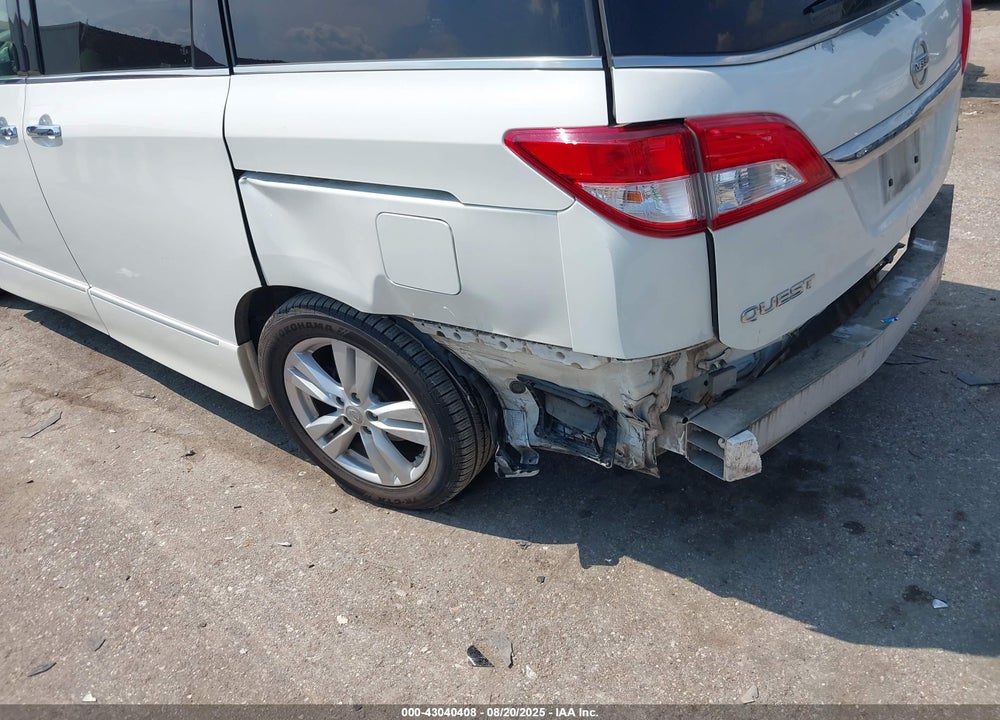 2014 NISSAN QUEST LE/S/SL/SV VIN: JN8AE2KPXE9107205