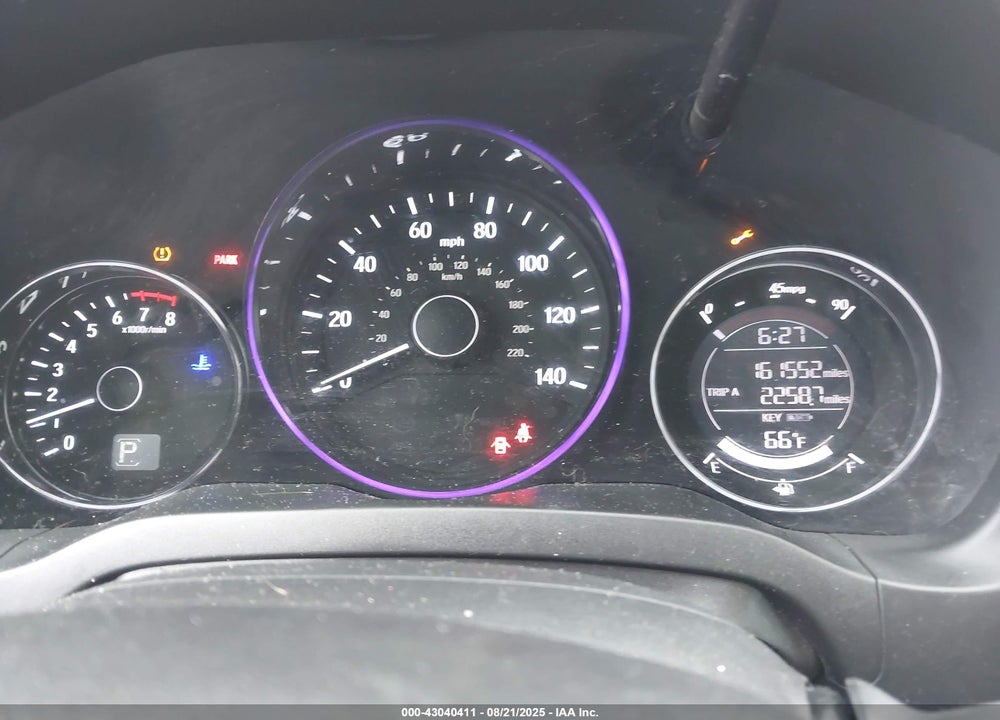 2016 HONDA HR-V VIN: 3CZRU6H59GM710885