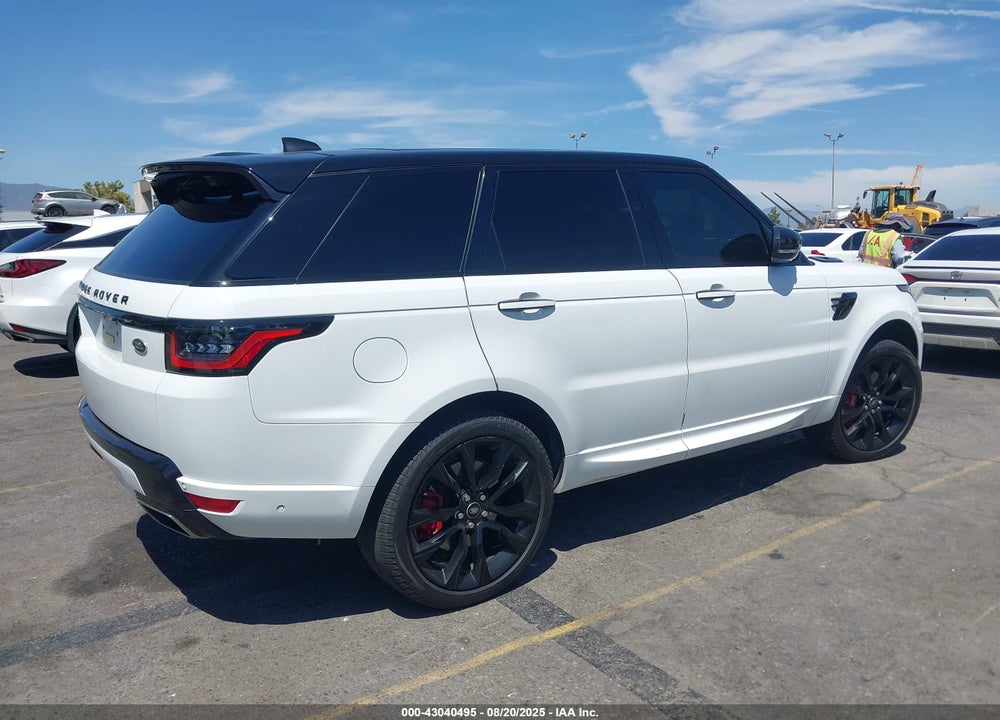 2022 LAND ROVER RANGE ROVER SPORT VIN: SALWS2RU0NA237006