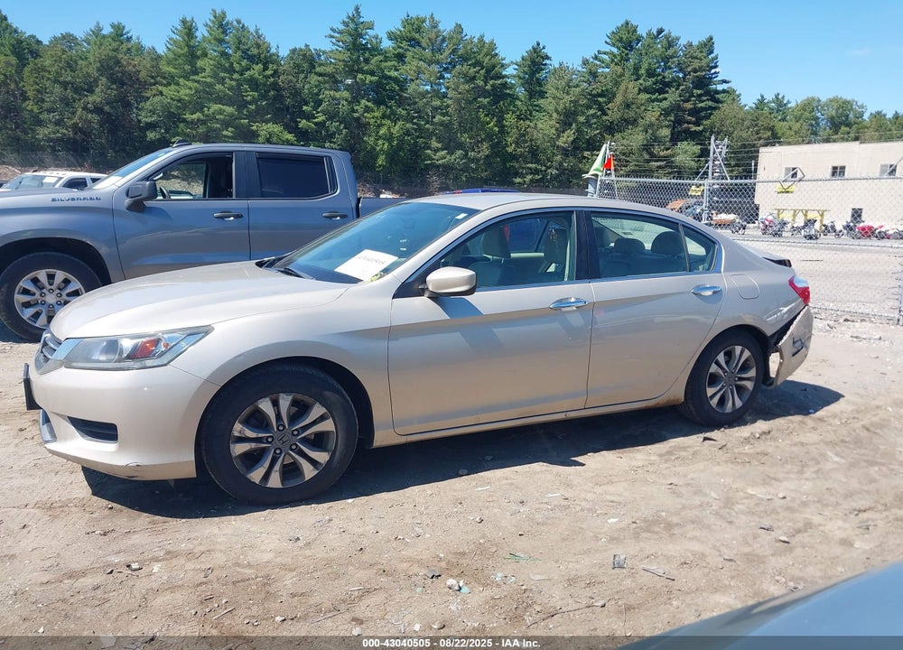 2014 HONDA ACCORD LX VIN: 1HGCR2F35EA267783