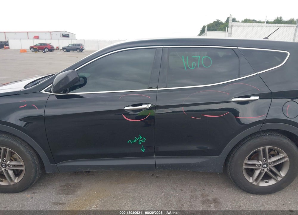 2018 HYUNDAI SANTA FE VIN: 5NMZTDLB4JH089933