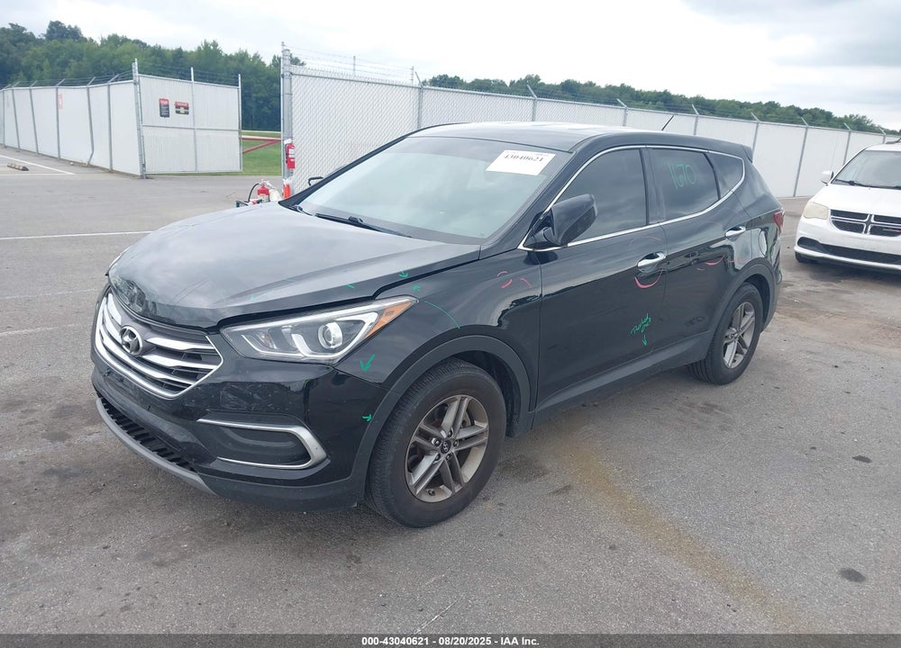 2018 HYUNDAI SANTA FE VIN: 5NMZTDLB4JH089933