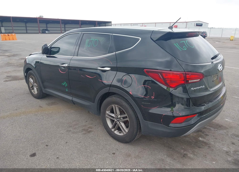 2018 HYUNDAI SANTA FE VIN: 5NMZTDLB4JH089933