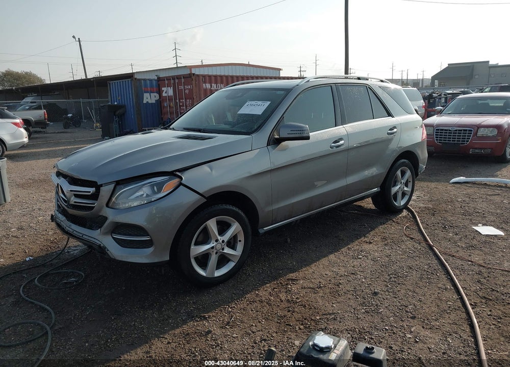 2016 MERCEDES-BENZ GLE CLASS VIN: 4JGDA5HB8GA756287