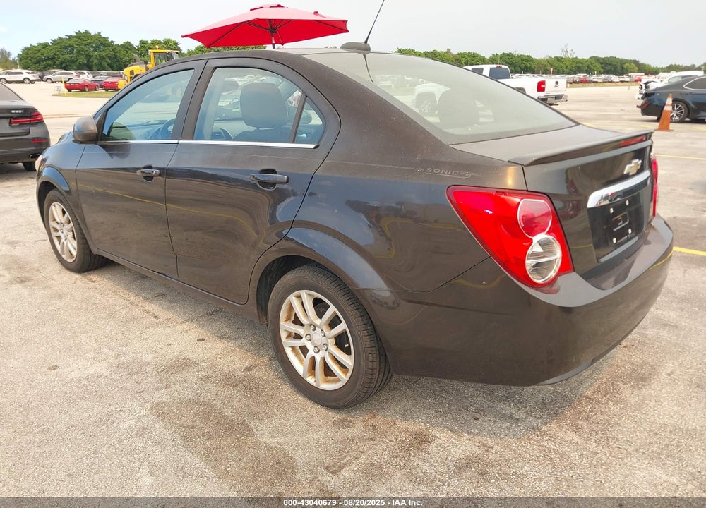 2016 CHEVROLET SONIC VIN: 1G1JC5SH0G4103619