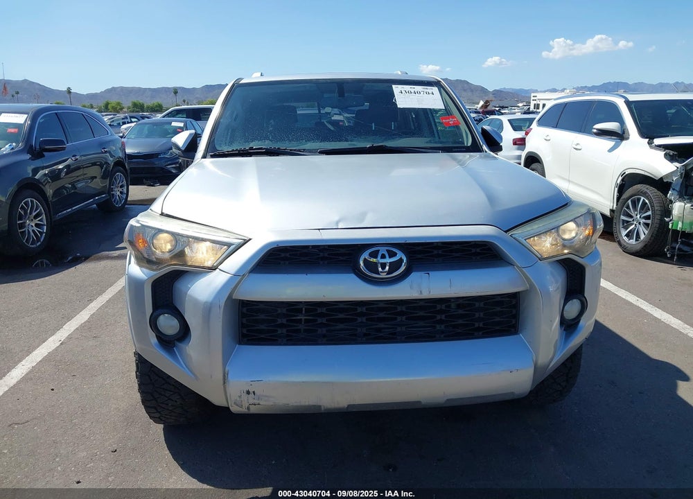2016 TOYOTA 4RUNNER VIN: JTEBU5JR9G5286334