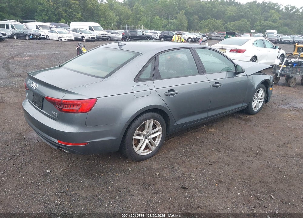 2017 AUDI A4 VIN: WAUANAF44HN012802