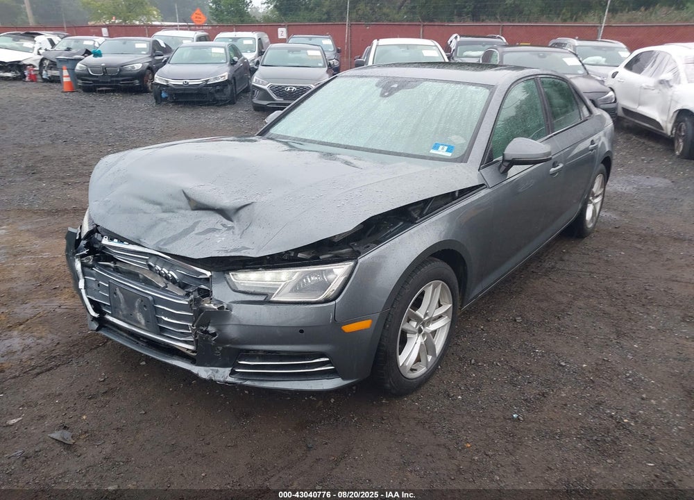 2017 AUDI A4 VIN: WAUANAF44HN012802