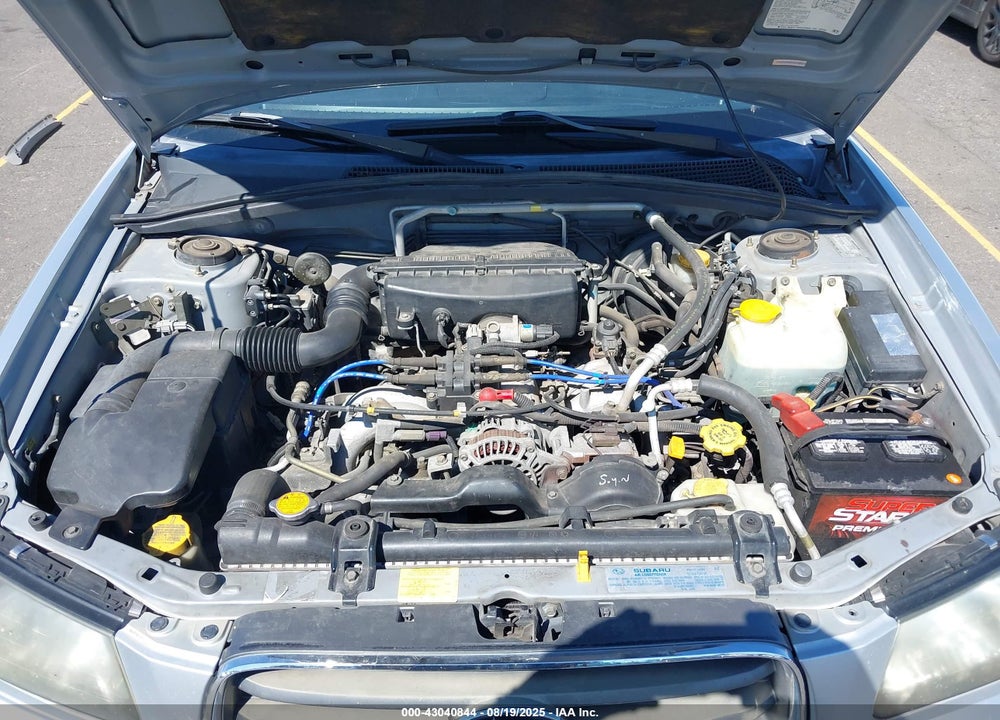 2004 SUBARU FORESTER 2.5XS VIN: JF1SG65634H700919