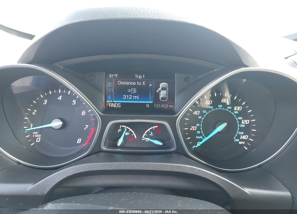 2016 FORD ESCAPE VIN: 1FMCU0GX7GUC53688