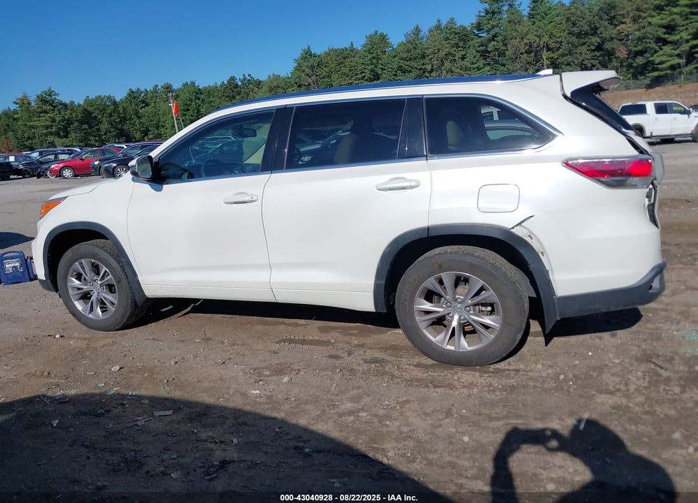 2014 TOYOTA HIGHLANDER VIN: 5TDJKRFH7ES019410