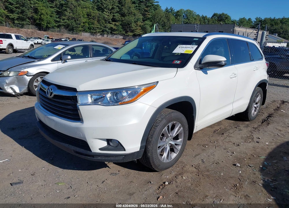 2014 TOYOTA HIGHLANDER VIN: 5TDJKRFH7ES019410