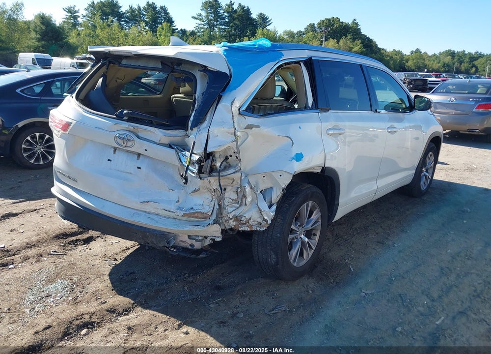 2014 TOYOTA HIGHLANDER VIN: 5TDJKRFH7ES019410