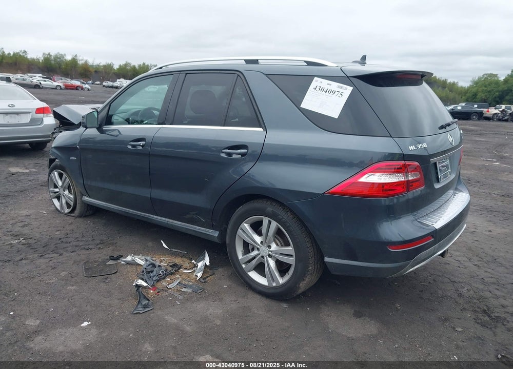 2012 MERCEDES-BENZ ML-CLASS VIN: 4JGDA5HB8CA029418