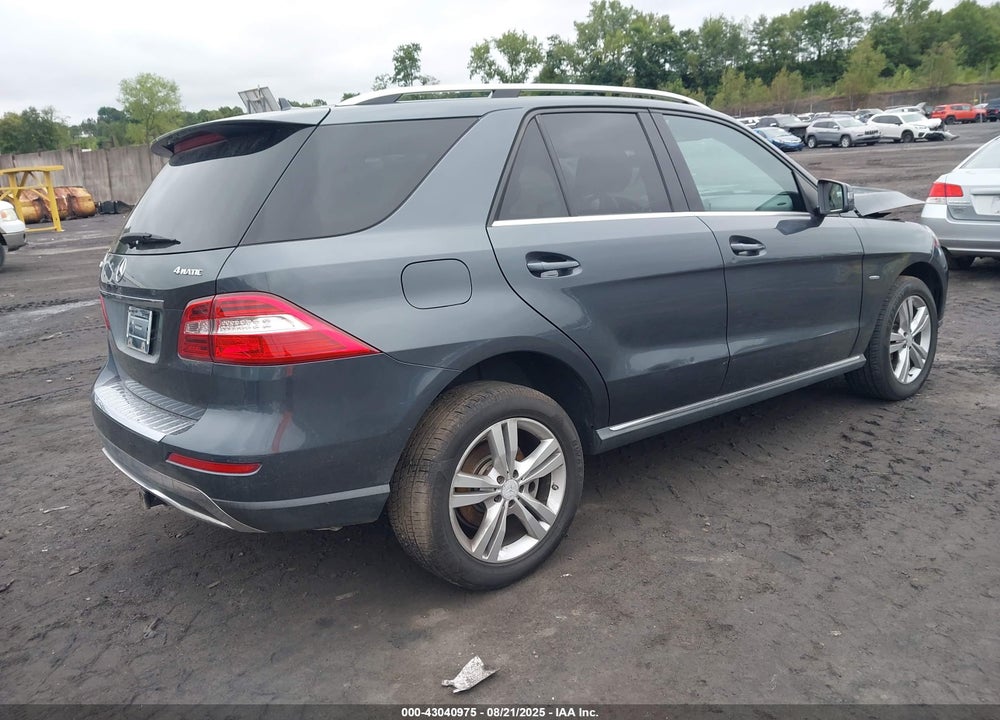 2012 MERCEDES-BENZ ML-CLASS VIN: 4JGDA5HB8CA029418