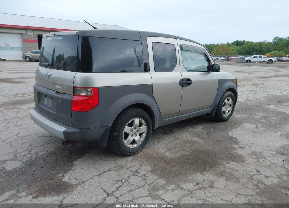 2004 HONDA ELEMENT EX VIN: 5J6YH28504L029665