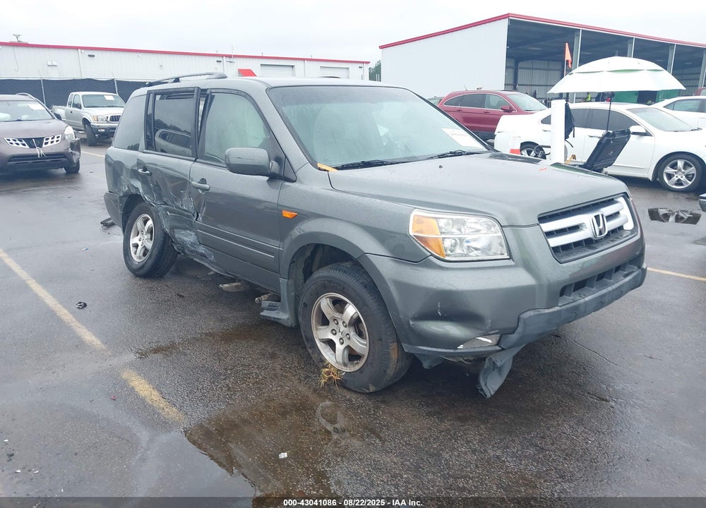 2007 HONDA PILOT EX-L VIN: 5FNYF18537B000223