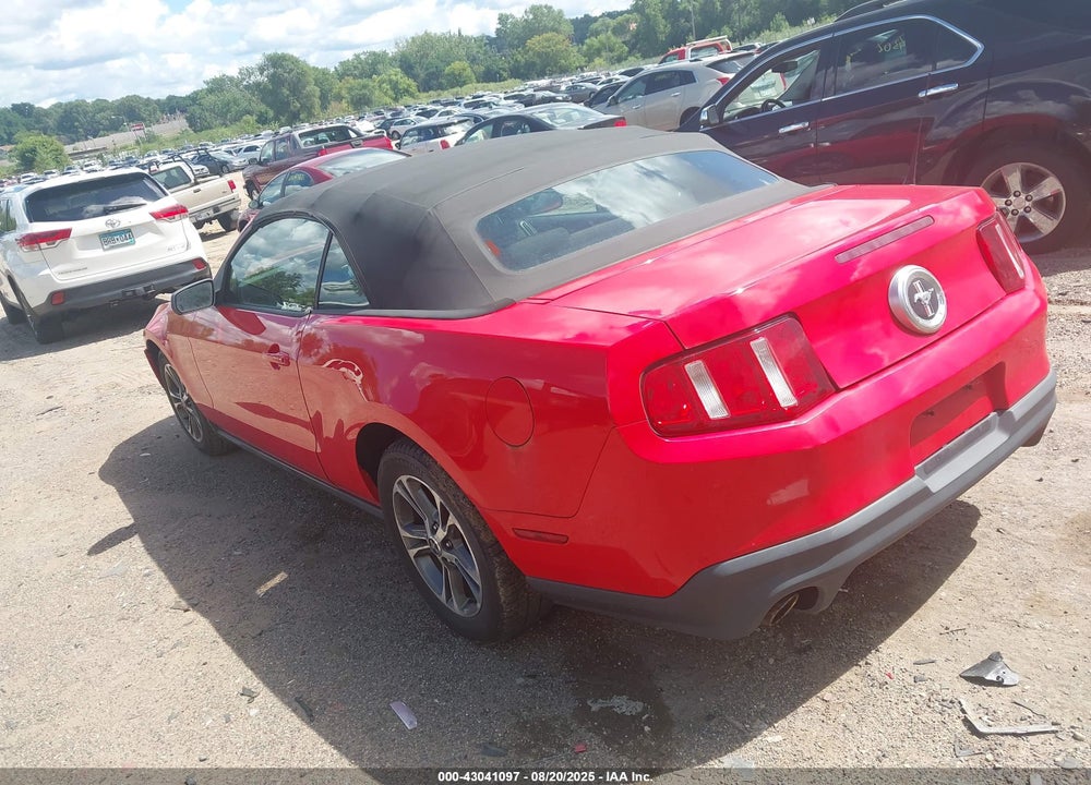 2010 FORD MUSTANG VIN: 1ZVBP8EN2A5112016