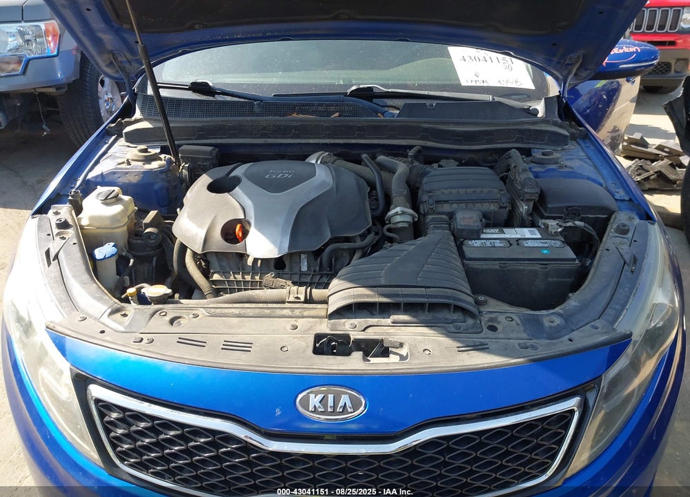 2011 KIA OPTIMA SX VIN: KNAGR4A67B5088109