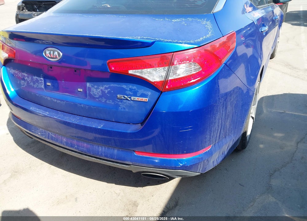 2011 KIA OPTIMA SX VIN: KNAGR4A67B5088109